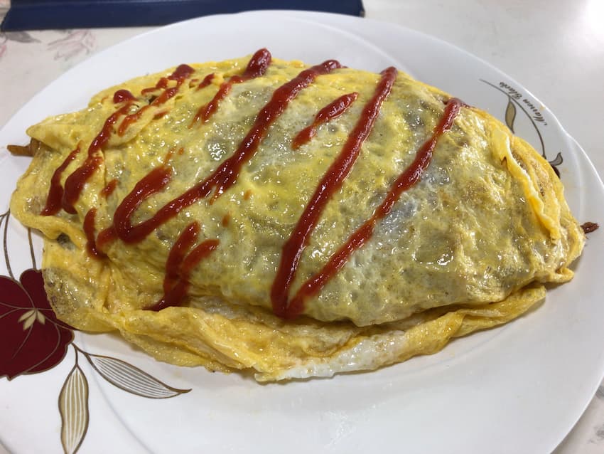 オム焼きそば