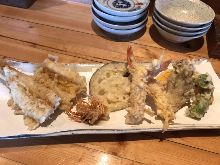 天ぷら盛り合わせ