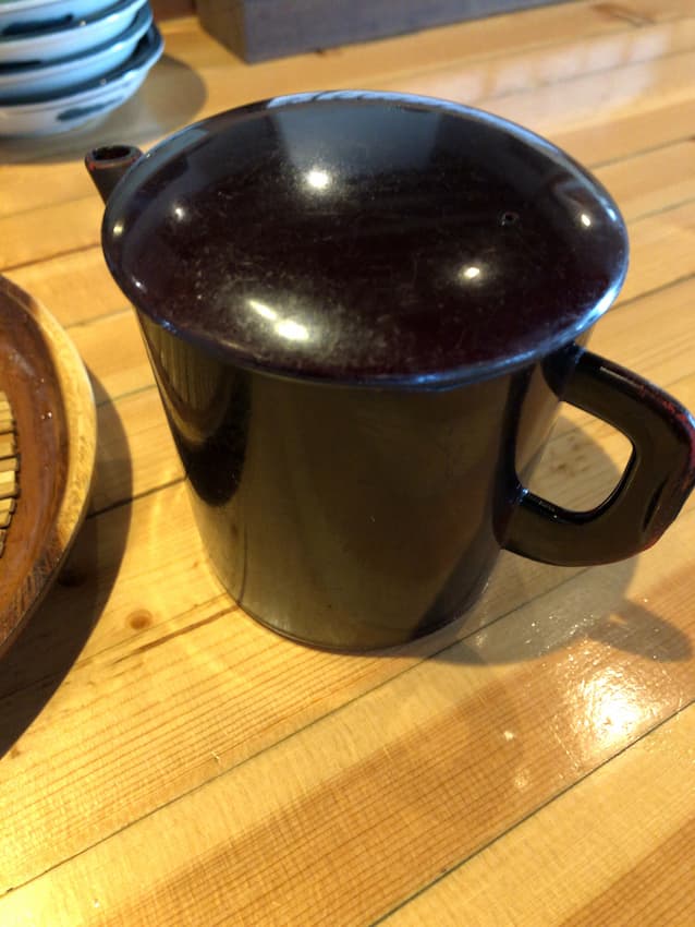蕎麦湯