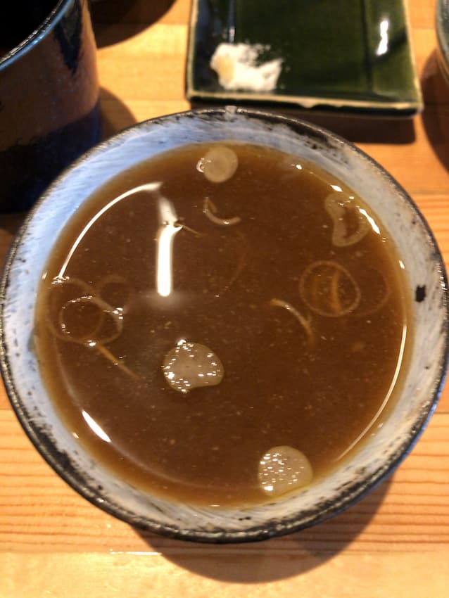 蕎麦湯
