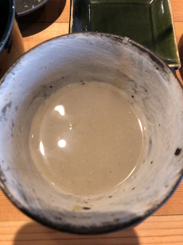 蕎麦湯
