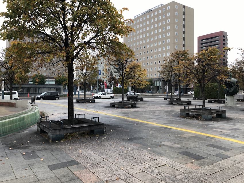 帯広駅前
