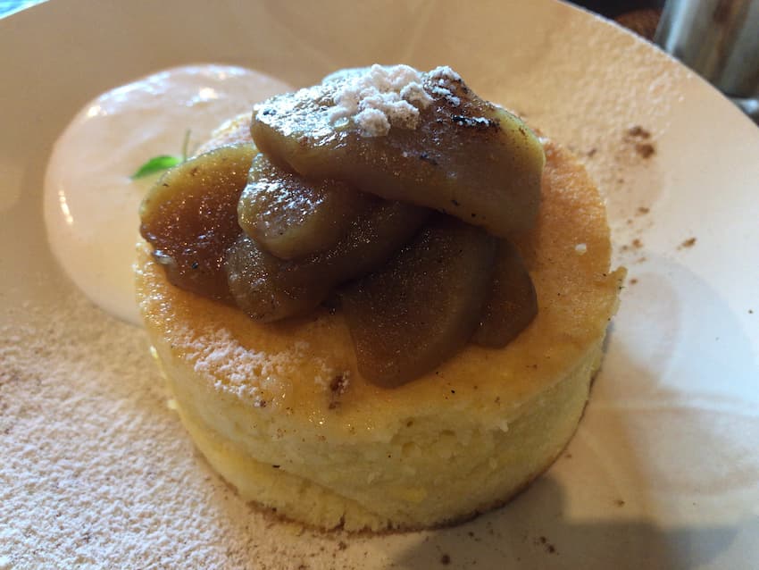 アップルバカールパンケーキ