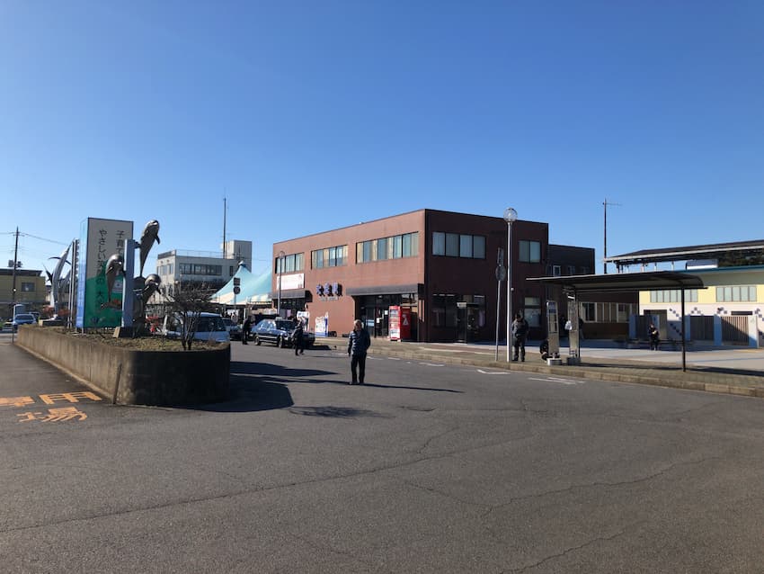 大洗駅前