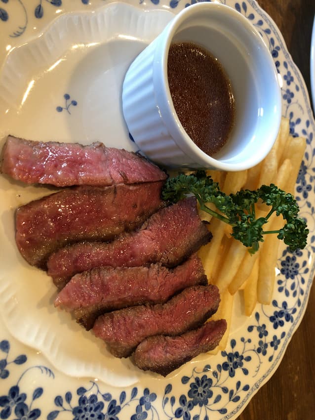 常陸牛ミスジおつまみステーキ