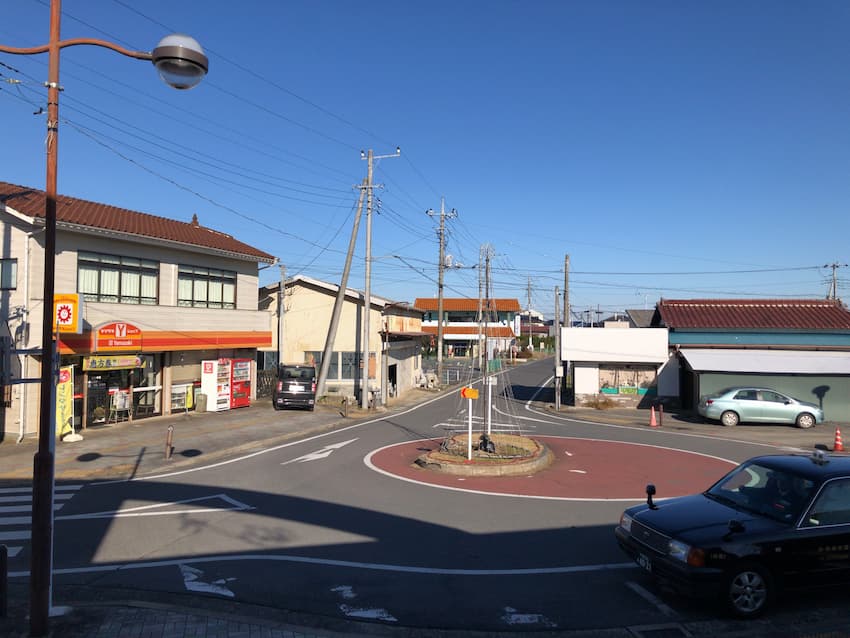 下総神崎駅前
