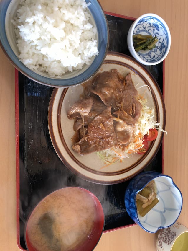 しょうが焼き定食