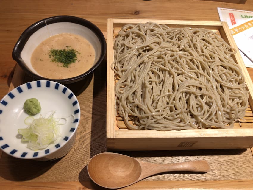 自然薯とろろ蕎麦