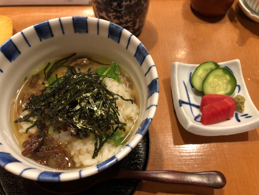しぐれのお茶漬け