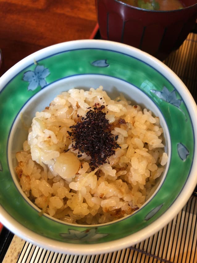 生姜の炊き込みご飯
