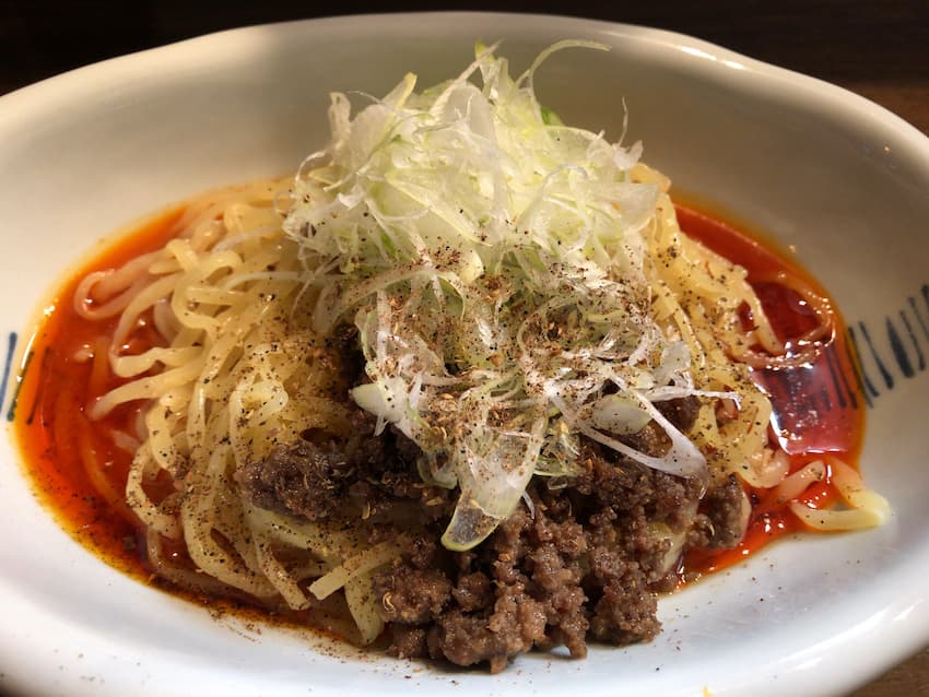 汁なし担々麺