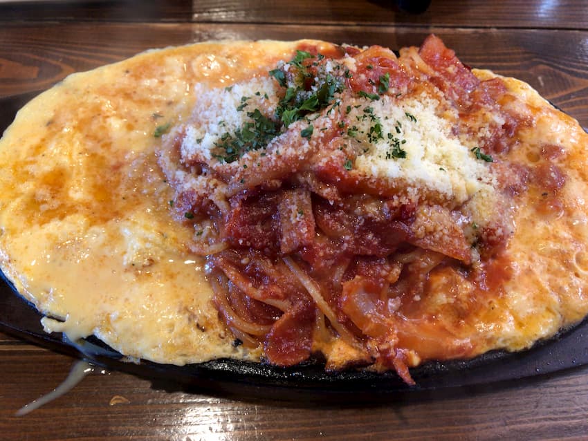 鉄板ナポリタン
