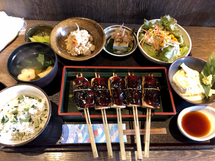 とろ湯葉田楽御膳