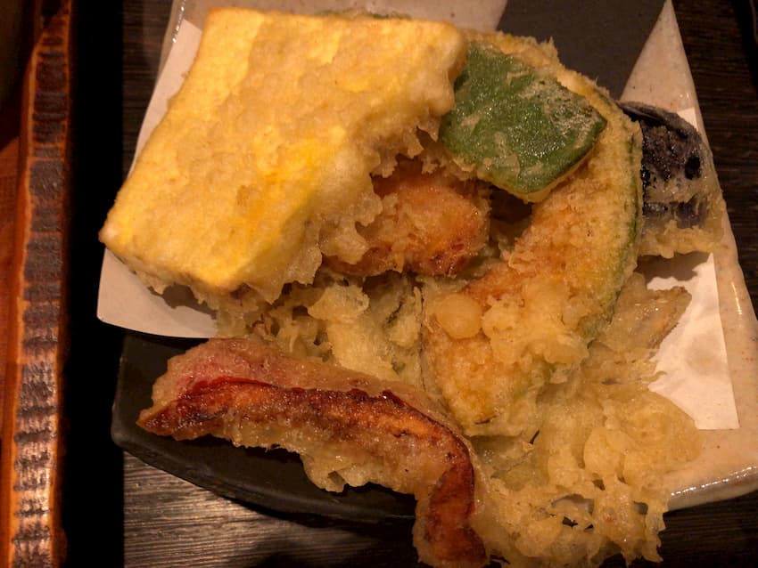 野菜の天麩羅
