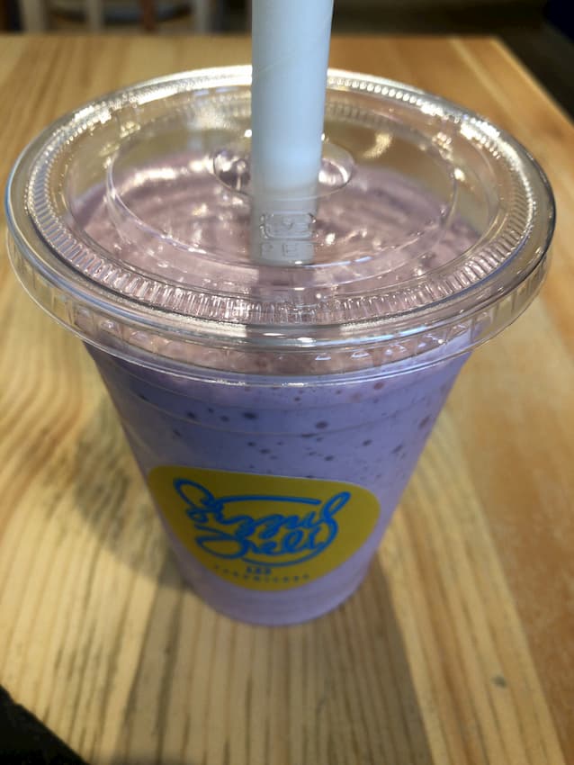 いちごバナナジュース