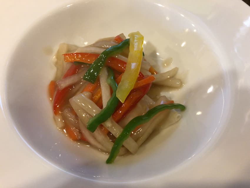 海老の野菜あんかけ
