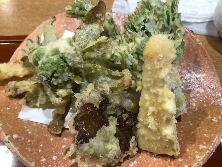 山菜の天ぷら