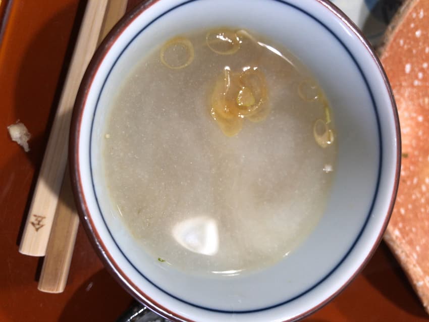 蕎麦湯