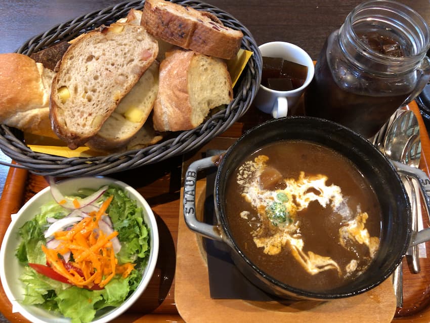 ポークシチューランチ
