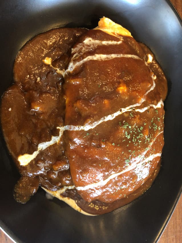 オムレツカレー